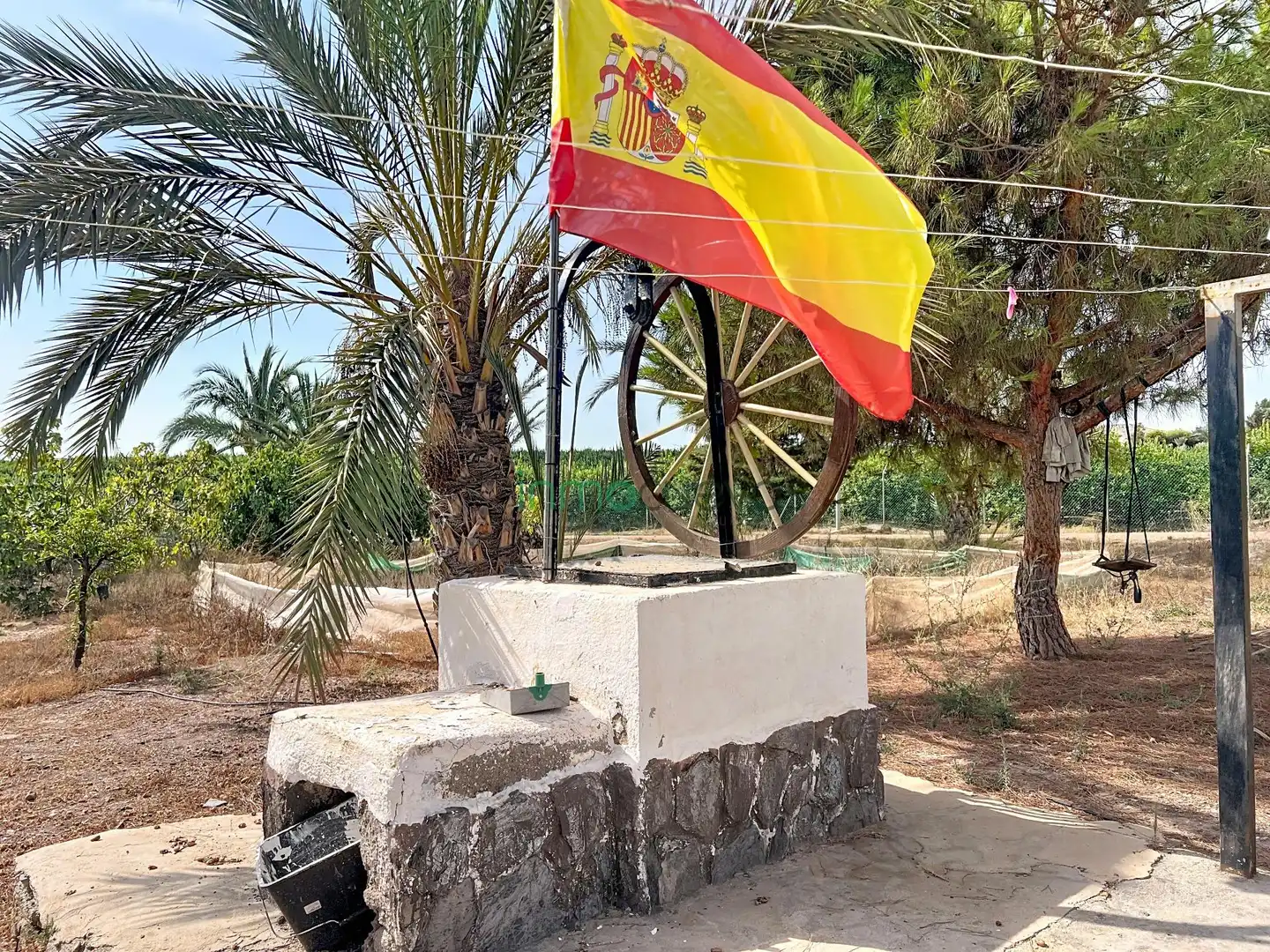 Vista exterior de Finca rústica en venda en Pulpí amb Aire condicionat, Jardí privat i Terrassa