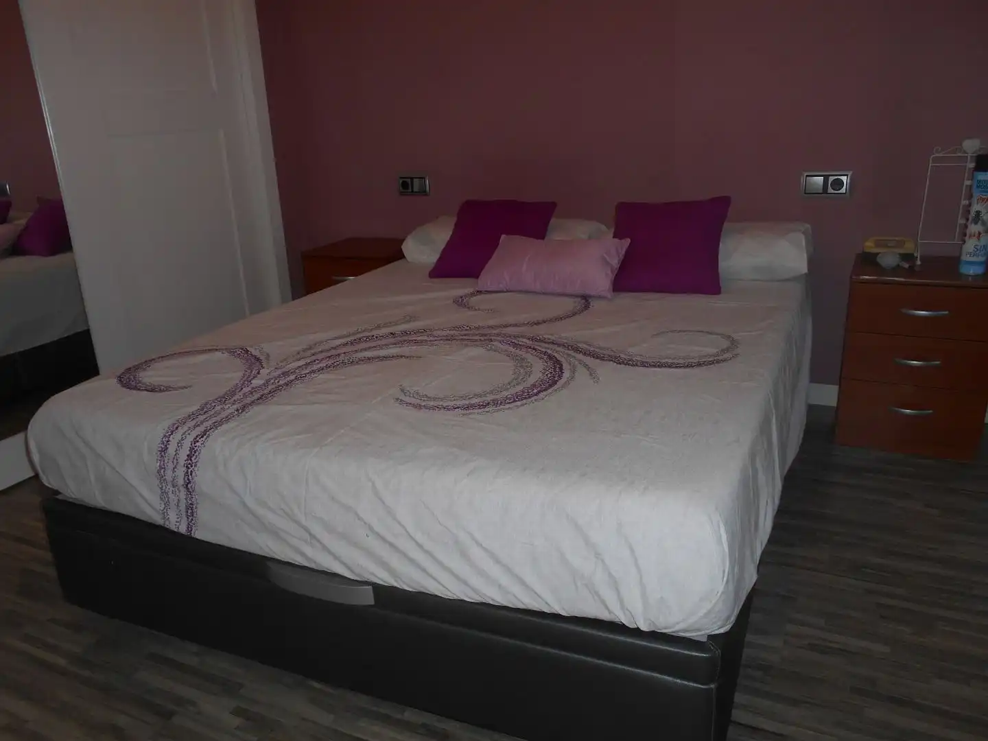 Bedroom of Flat for rent in Valencia  with Air Conditioner, Heating and Terrace