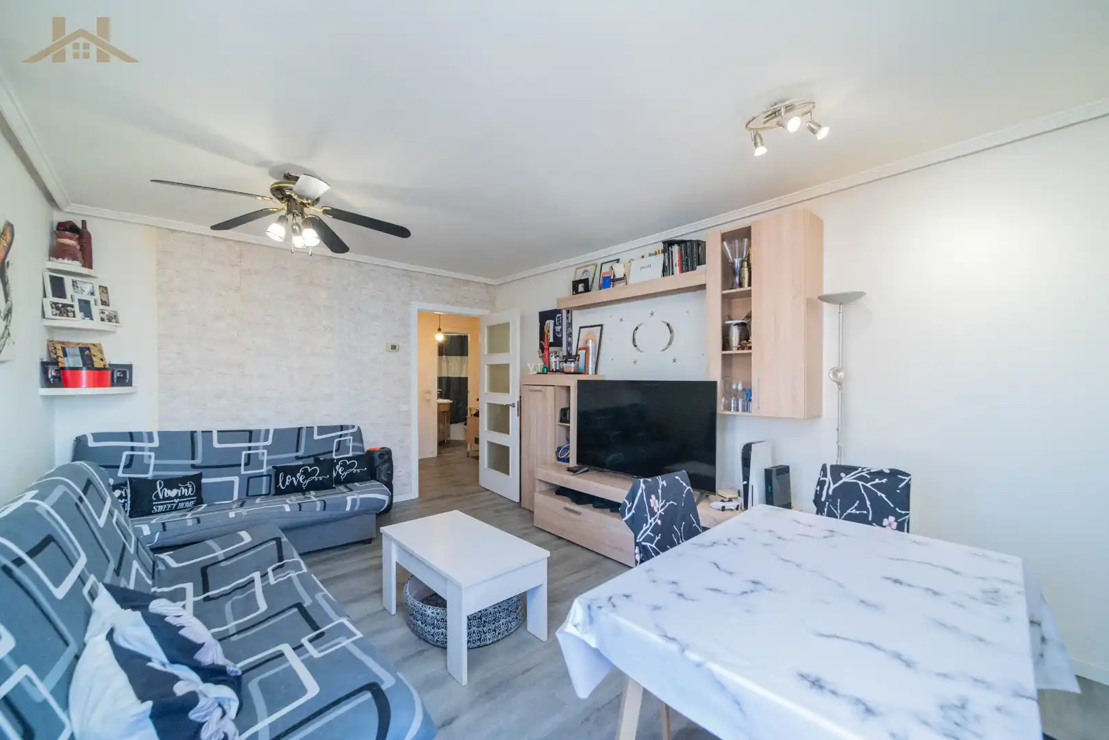 Sala de estar de Piso en venta en Fuenlabrada con Aire acondicionado, Calefacción y Parquet