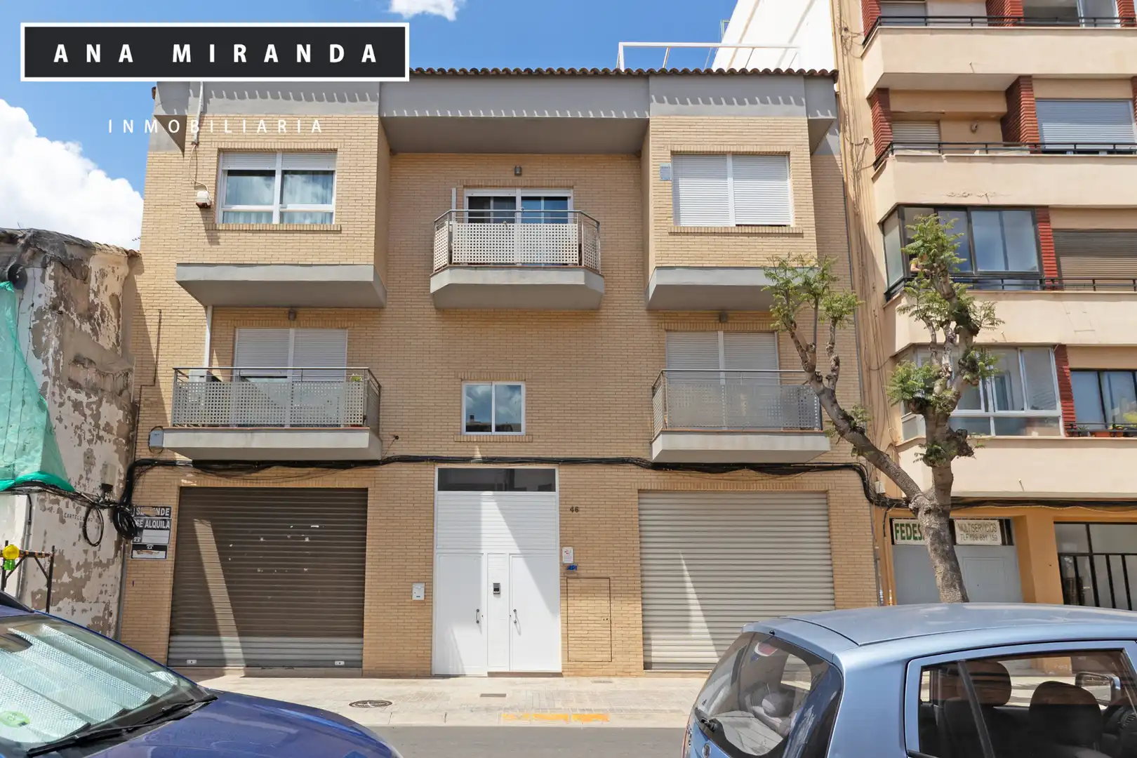 Exterior view of Flat for sale in La Pobla de Farnals  with Air Conditioner, Terrace and Balcony