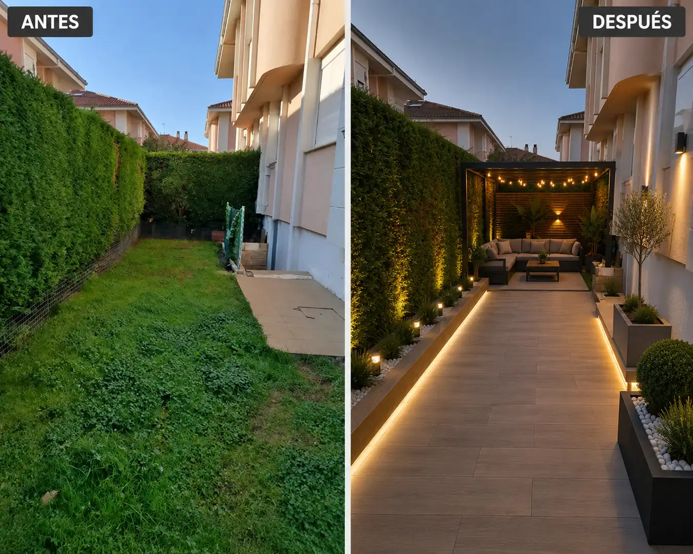 Terraza de Casa adosada en venta en Camargo con Jardín privado y Alarma