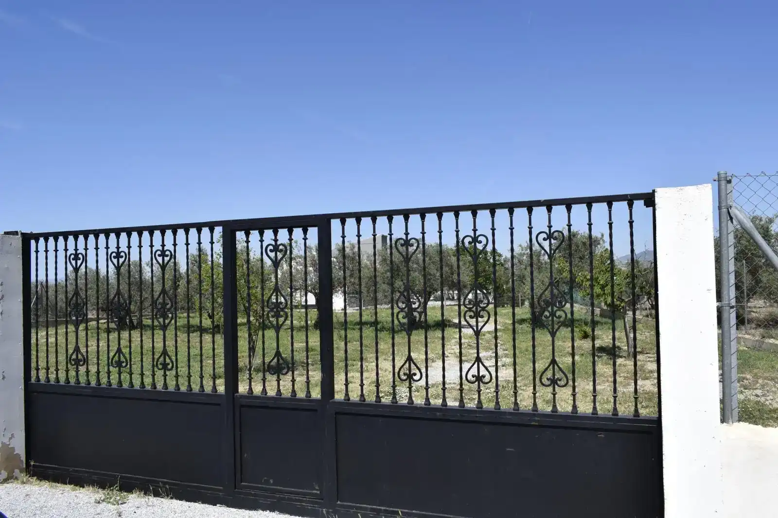 Vista exterior de Casa o chalet en venta en Baza con Jardín privado y Piscina