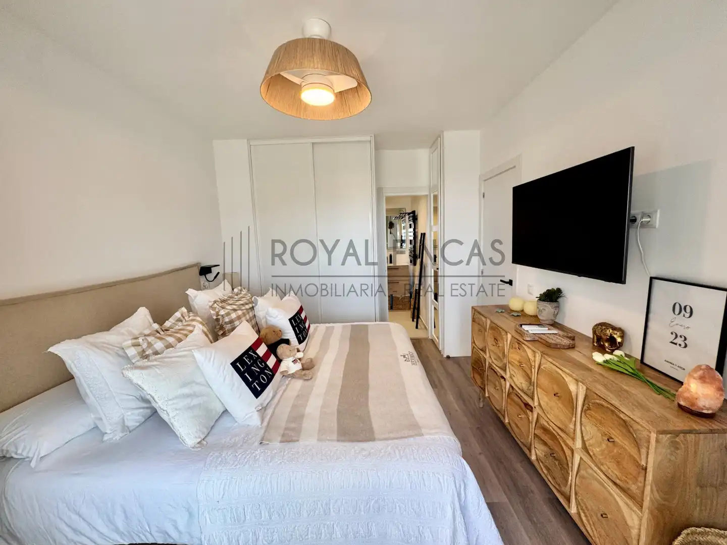 Bedroom of Detached homes for sale in Benalmádena  with Air Conditioner, Terrace and Furnished