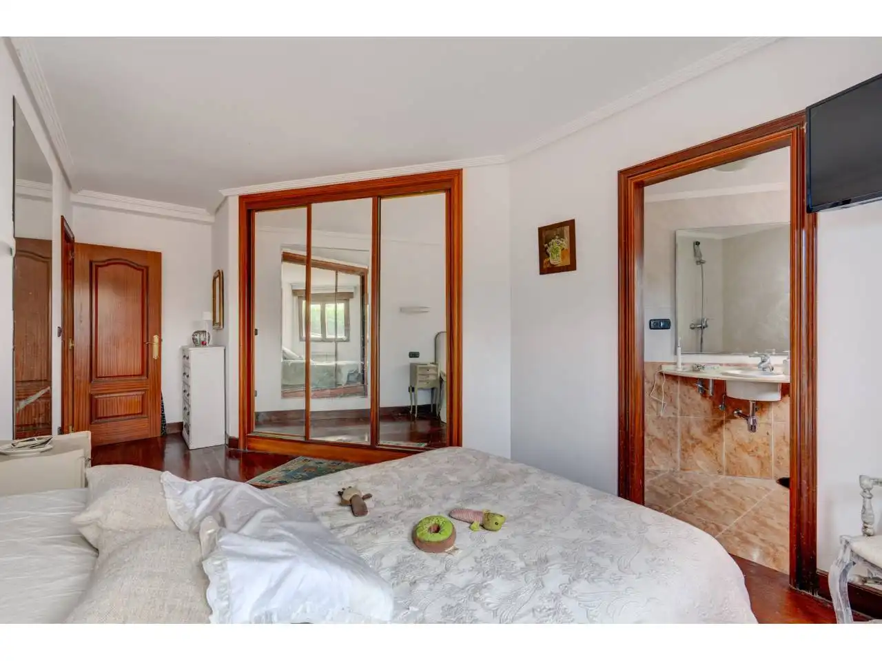 Bedroom of Flat for sale in Donostia - San Sebastián   with Heating, Private garden and Terrace