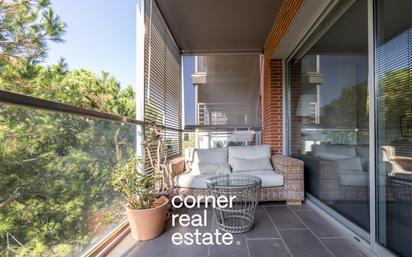 Terrace of Flat for sale in Sant Cugat del Vallès  with Air Conditioner, Terrace and Balcony