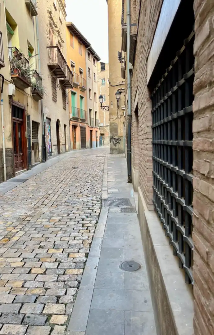 Exterior view of Flat for sale in Tudela  with Heating, Terrace and Storage room