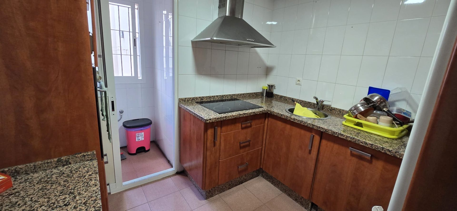 Kitchen of Flat for sale in Cartaya  with Air Conditioner, Storage room and Furnished