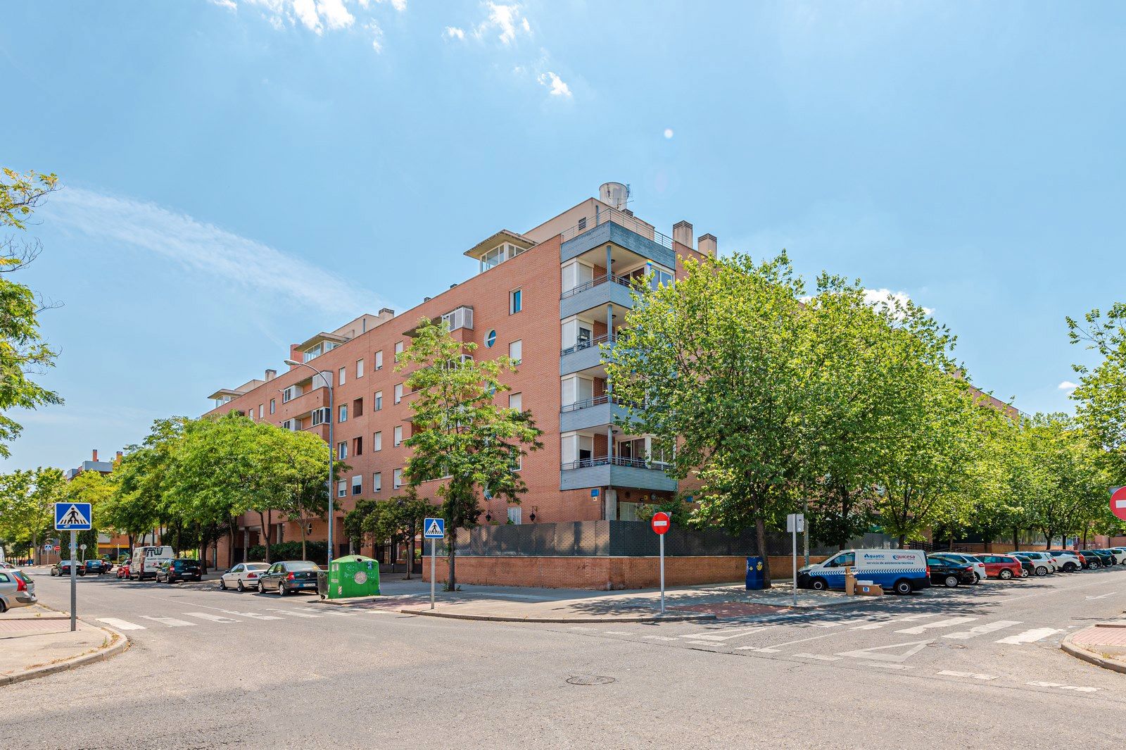 Vista exterior de Pis de lloguer en Leganés amb Terrassa i Traster