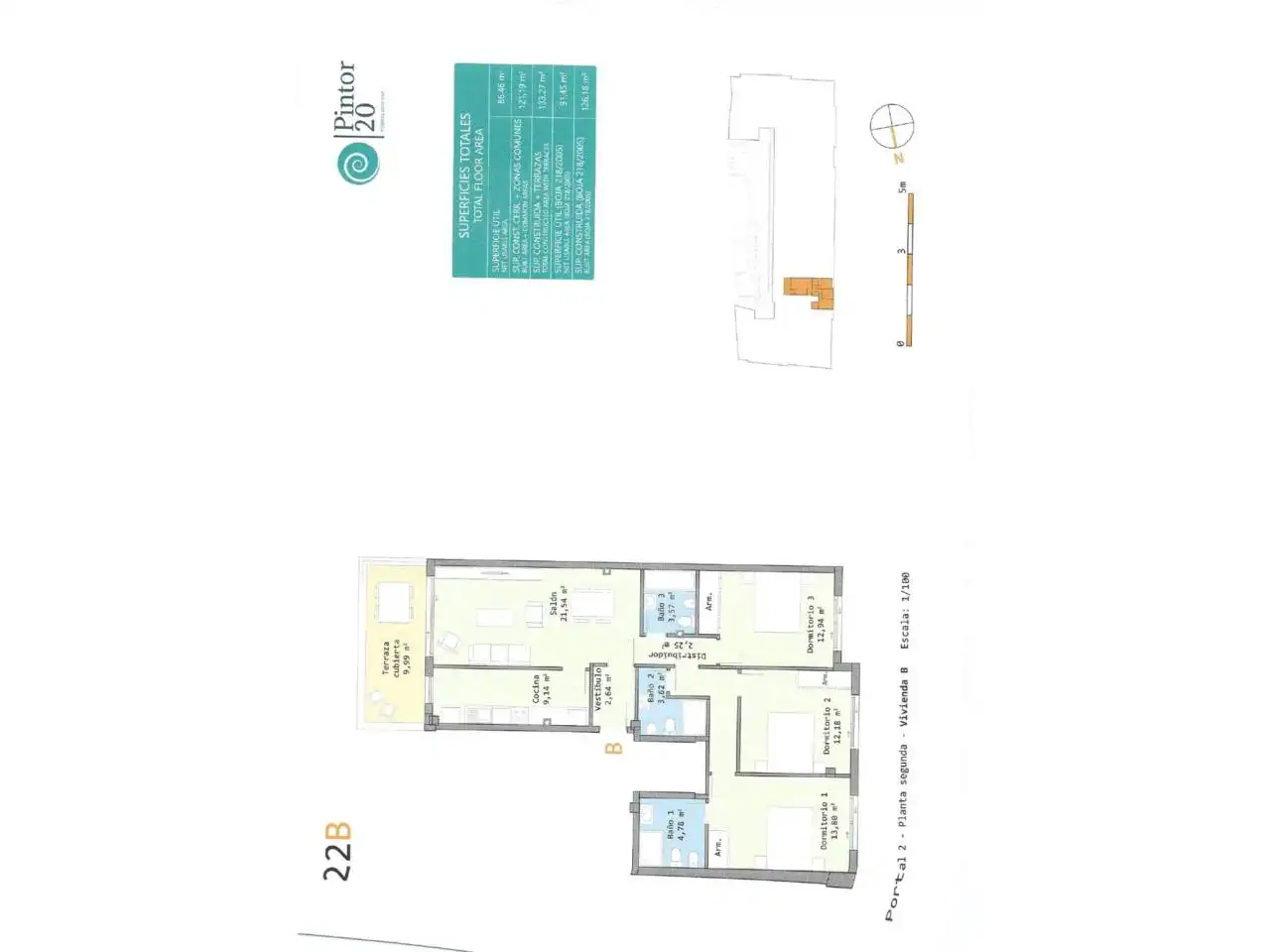 Apartment mit Pool zum Verkauf in Calle Antonio Pintor, imagen 12