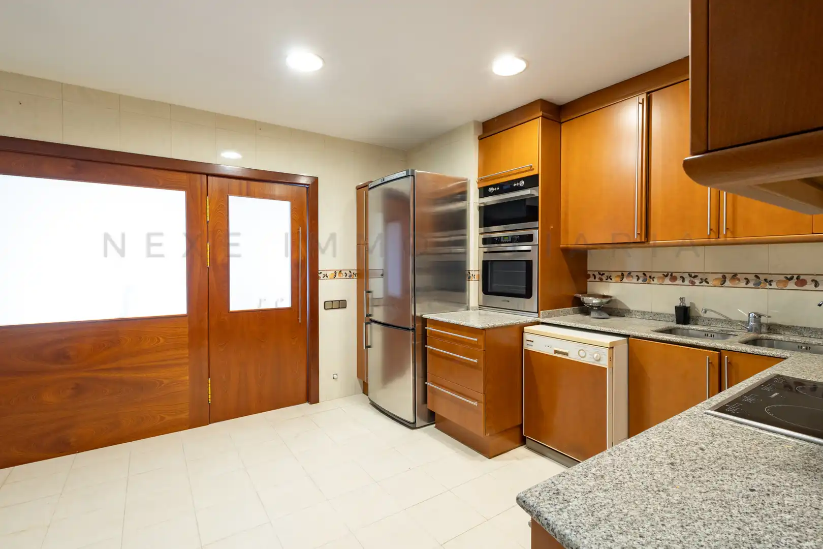 Cocina de Casa adosada en venta en Sabadell con Aire acondicionado, Calefacción y Parquet