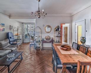 Dining room of Flat for sale in  Madrid Capital  with Heating, Terrace and Balcony