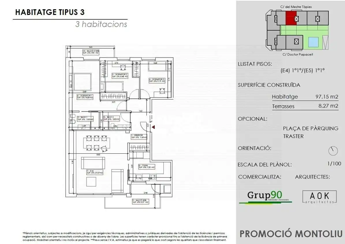 Appartamento con piscina in vendita a Calle mestre tapies 1, imagen 14
