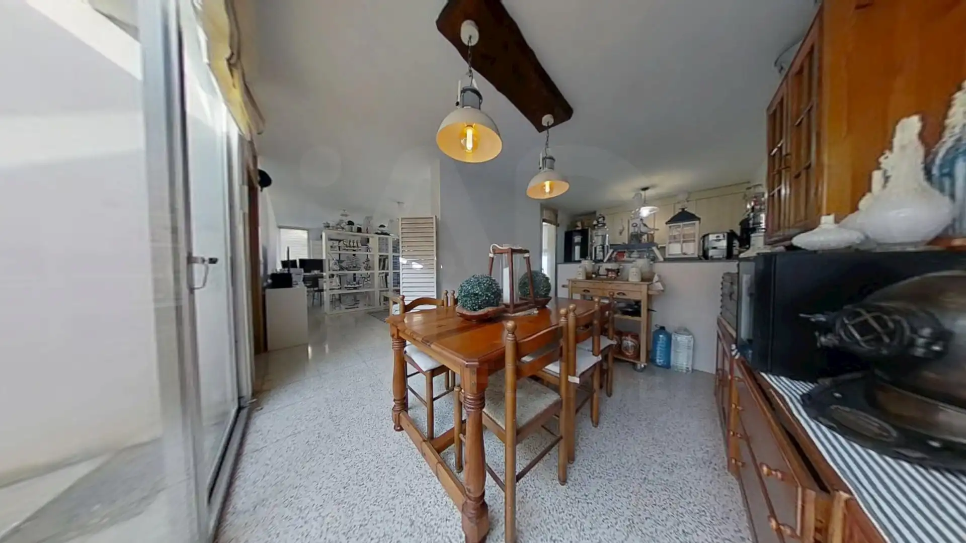 Cuina de Casa o xalet en venda en Alicante / Alacant amb Aire condicionat, Calefacció i Terrassa