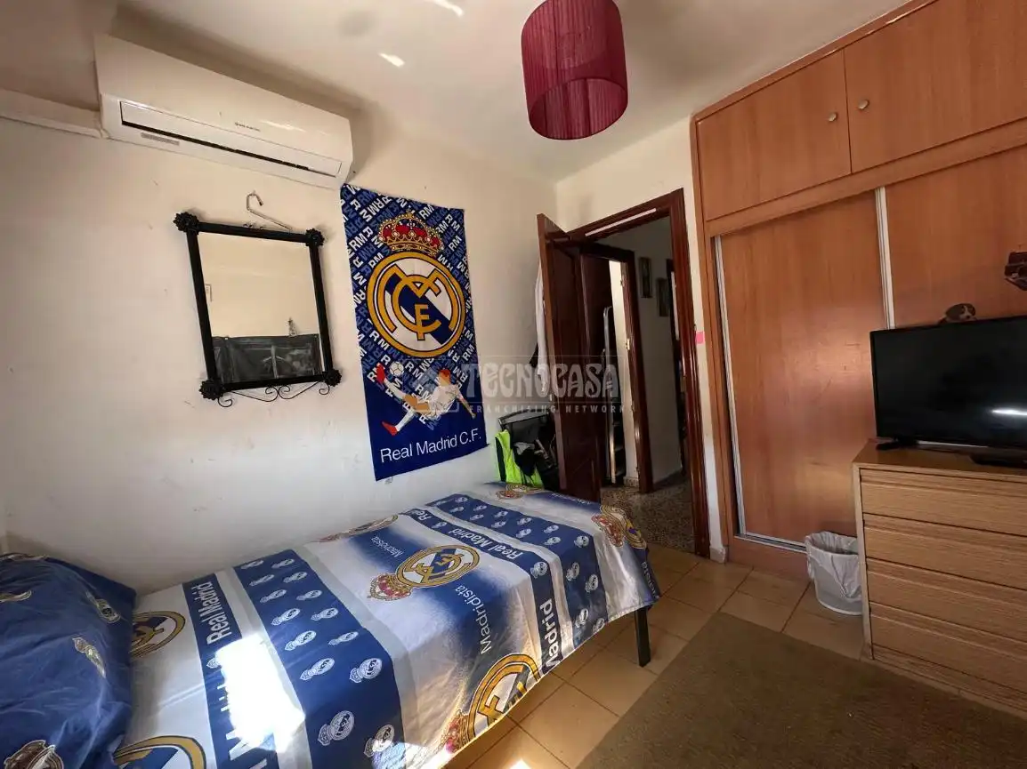 Bedroom of Flat for sale in Málaga