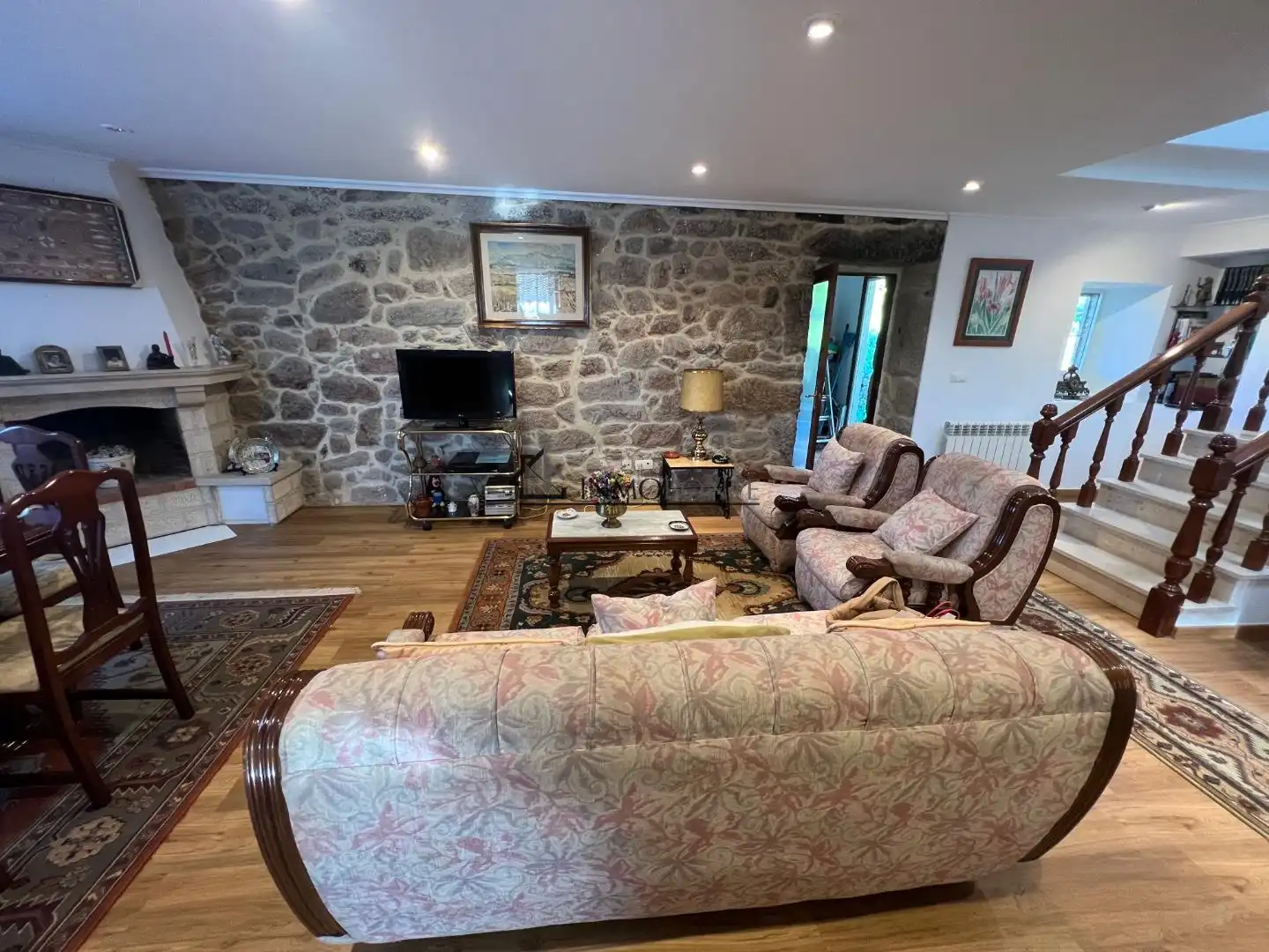 Sala de estar de Casa o chalet en venta en Cotobade con Jardín privado