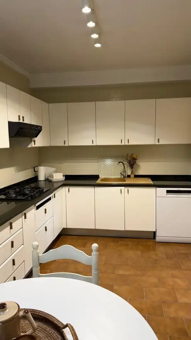 Küche von Wohnung zur Miete in Xàtiva mit Klimaanlage, Terrasse und Ofen