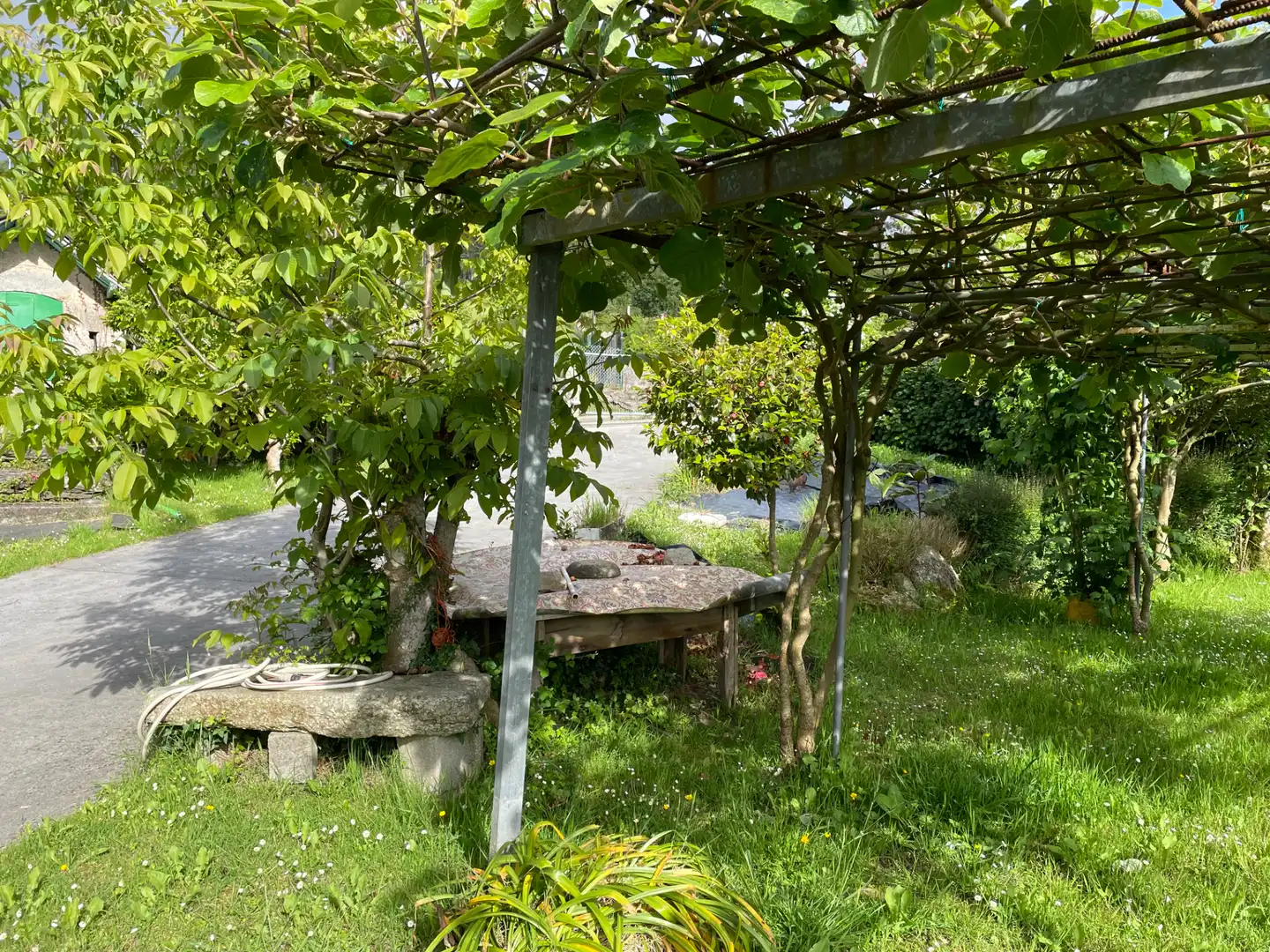 Garden of Houses for sale in As Somozas   with Private garden, Furnished and Oven
