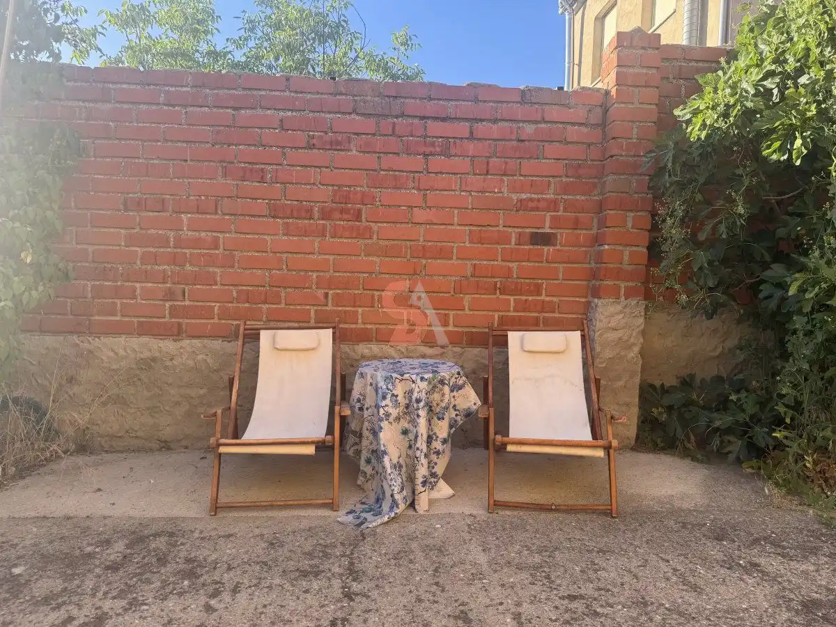 Terraza de Casa o chalet en venta en Alcazarén con Calefacción, Terraza y Trastero