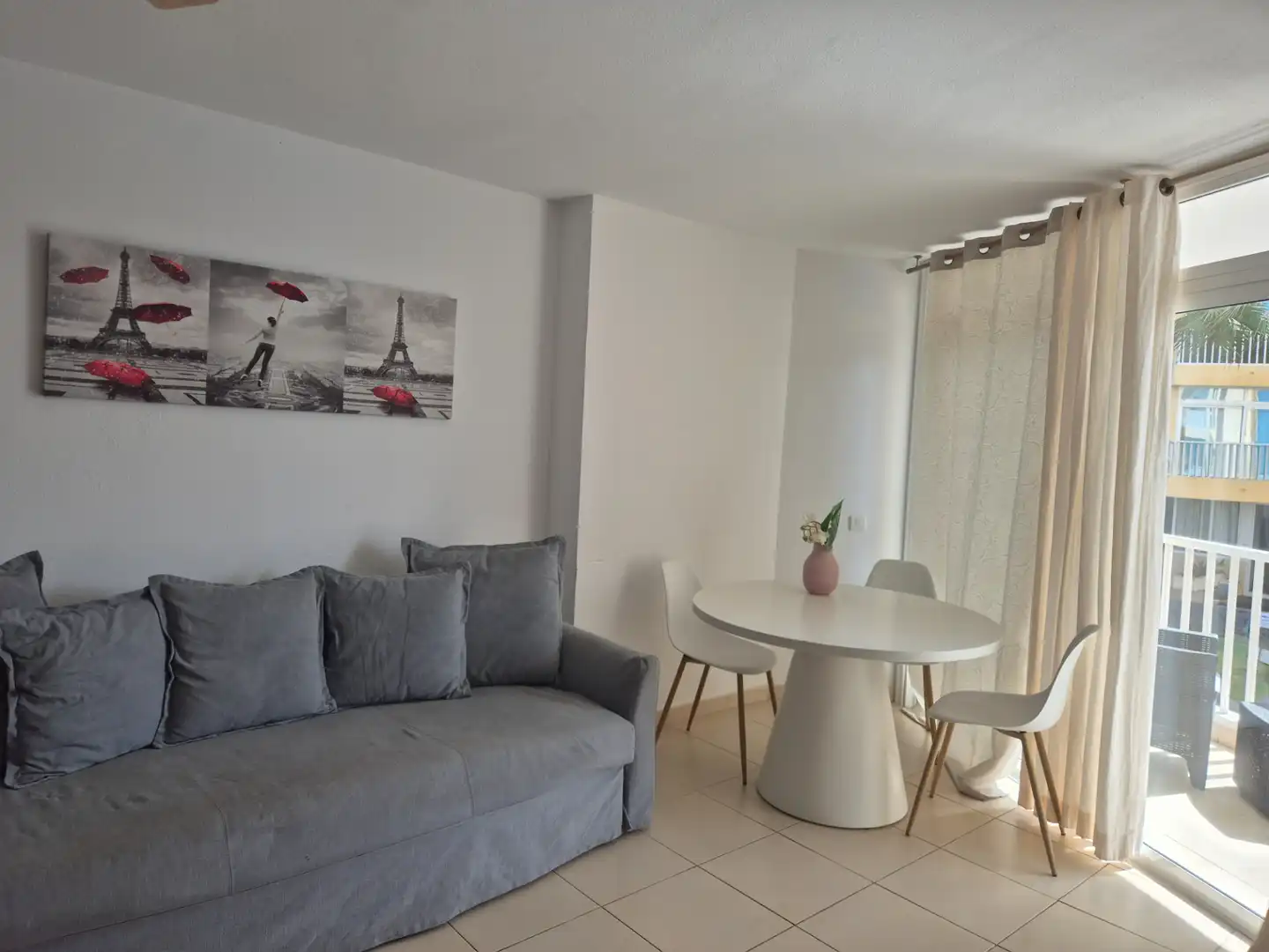 Sala d'estar de Apartament en venda en Arona amb Terrassa, Moblat i Forn