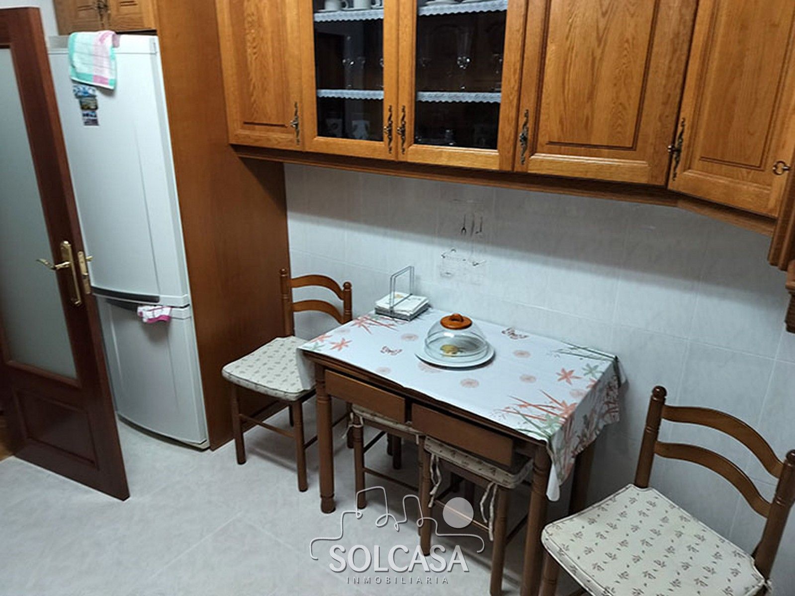 Kitchen of Flat for sale in Valladolid Capital  with Heating, Parquet flooring and Furnished