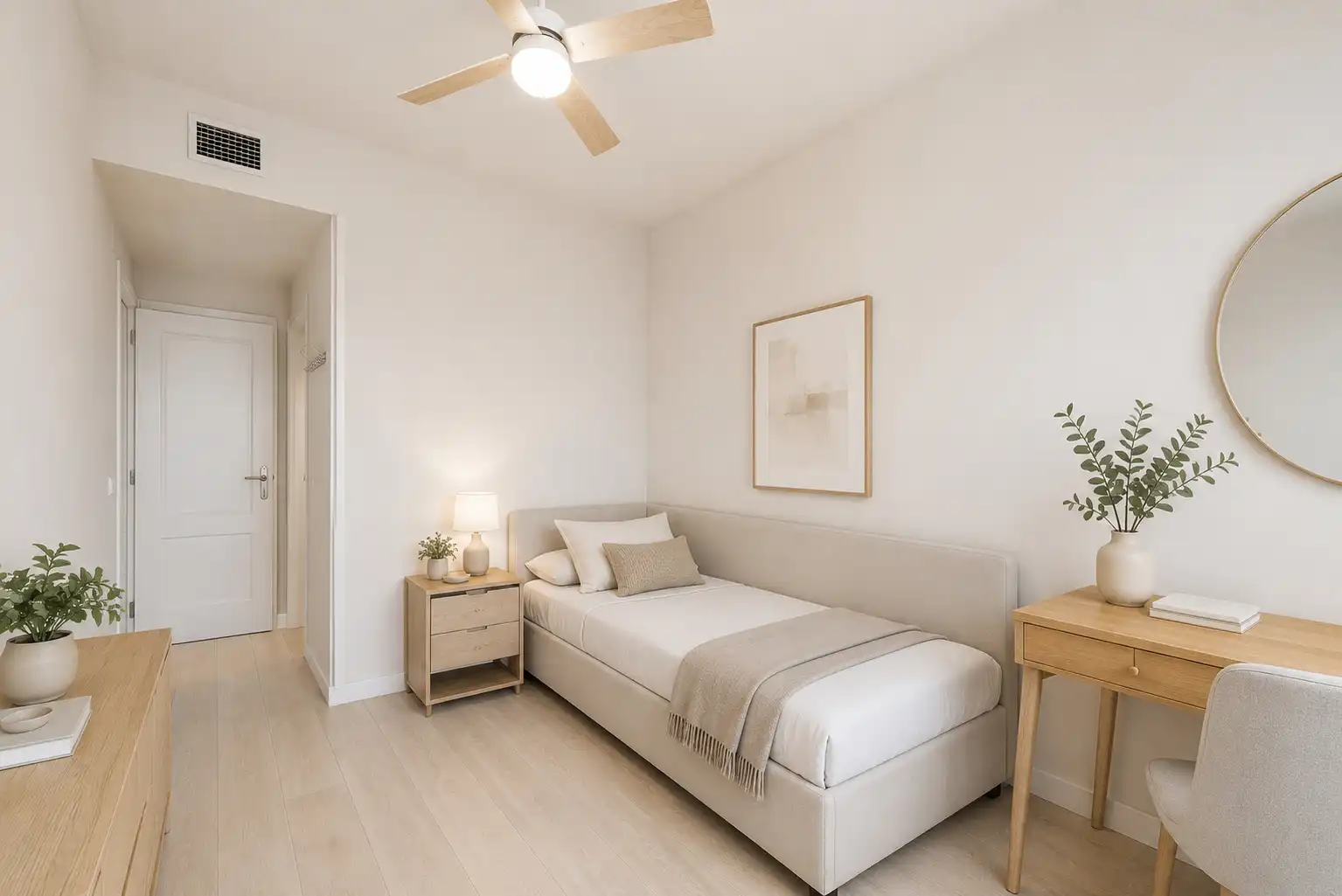 Schlafzimmer von Wohnung zum Verkauf in Brunete mit Heizung, Abstellraum und Balkon