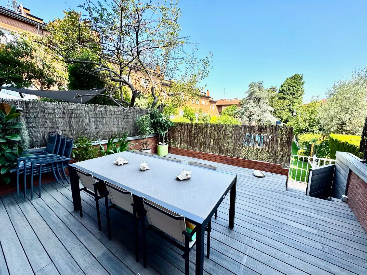 Terraza de Casa adosada en venta en Sant Cugat del Vallès con Aire acondicionado, Calefacción y Parquet