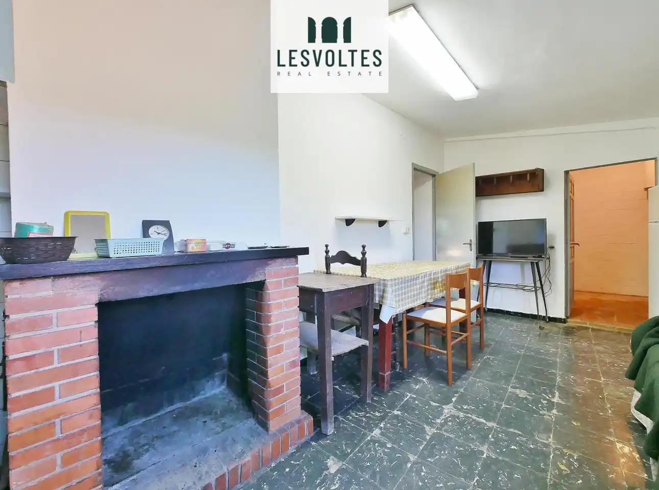 Cocina de Casa o chalet en venta en Mont-ras con Jardín privado