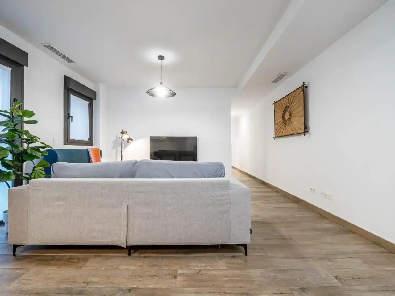 Living room of Flat for rent in Granada  with Air Conditioner, Swimming Pool and Furnished