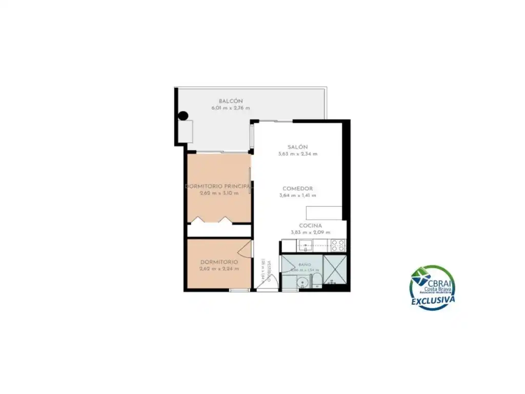 Flat with lift for sale in Avinguda de Santa Margarida, imagen 14