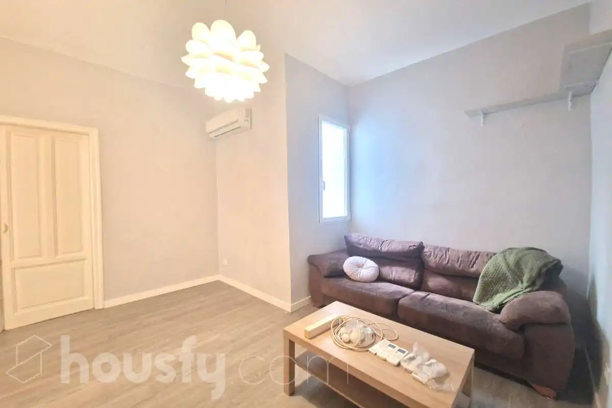 Sala d'estar de Pis de lloguer en  Madrid Capital amb Aire condicionat, Calefacció i Es permeten mascotes