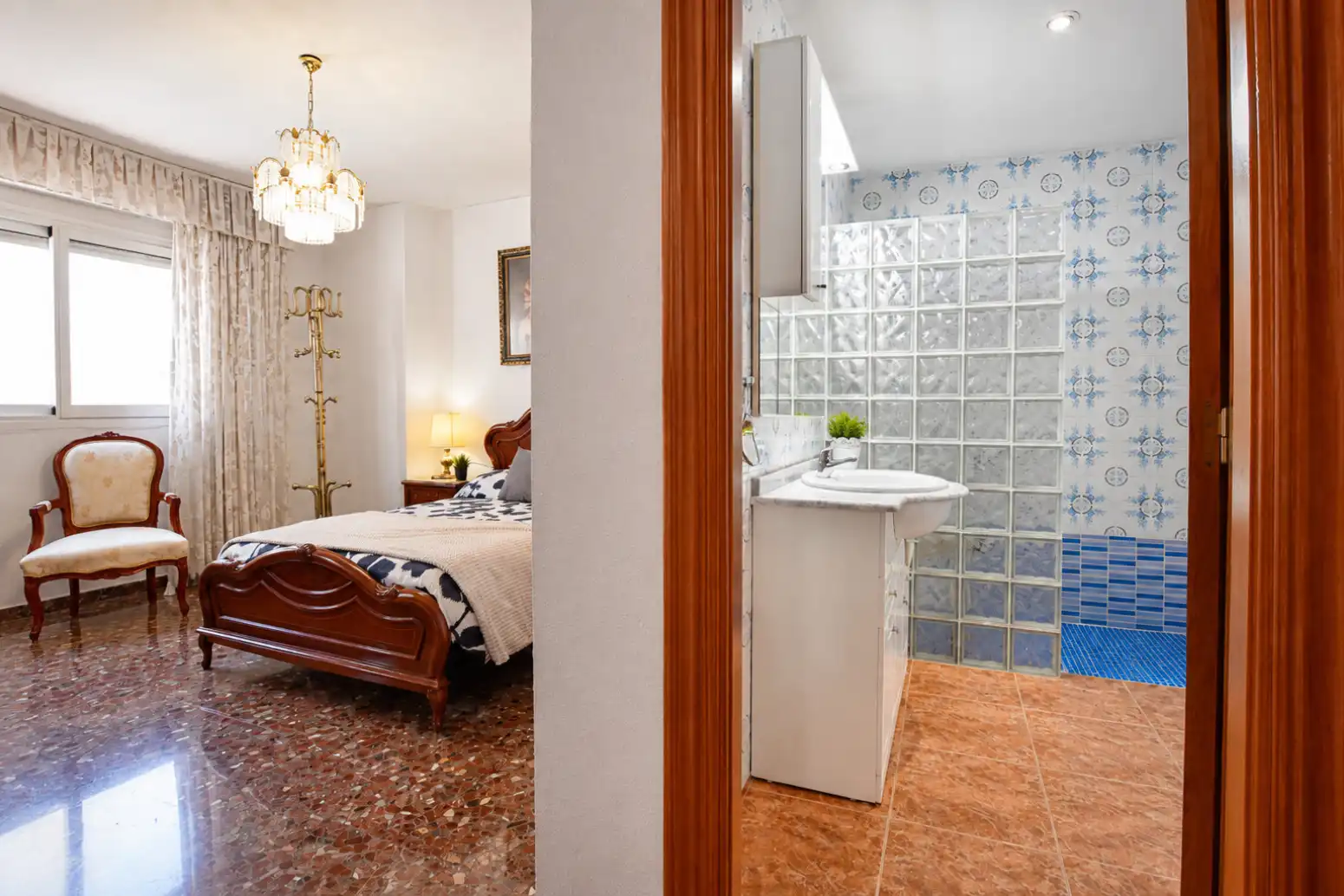 Dormitori de Pis en venda en Puçol amb Aire condicionat, Moblat i Balcó