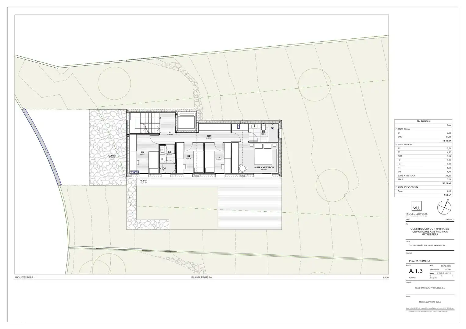 Casa amb piscina en venda a Josep Valles, imagen 30