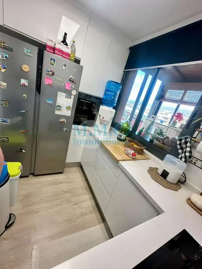 Kitchen of Attic for sale in Roquetas de Mar  with Air Conditioner, Terrace and Furnished