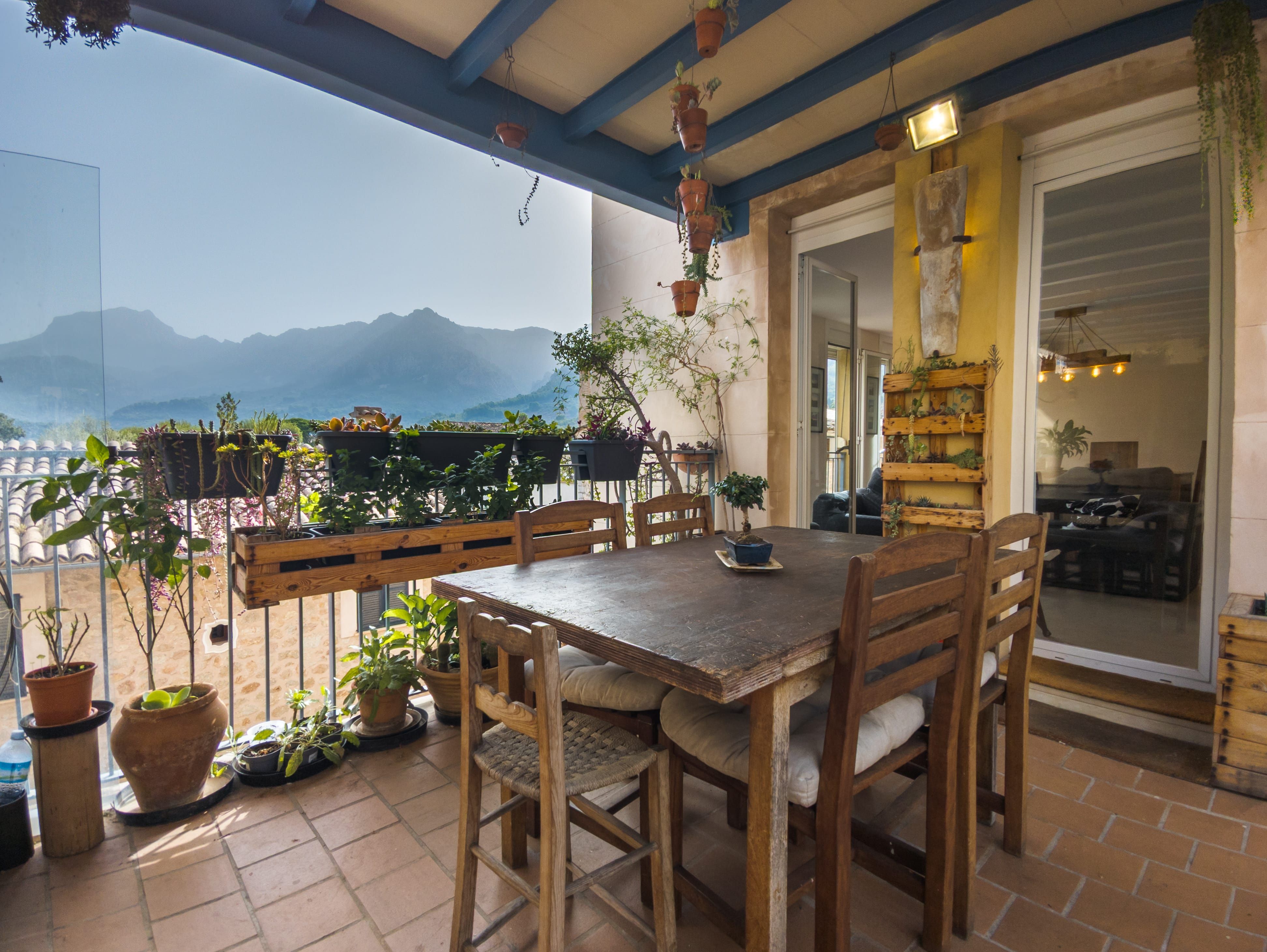 Terraza de Apartamento en venta en Sóller con Aire acondicionado y Piscina comunitaria