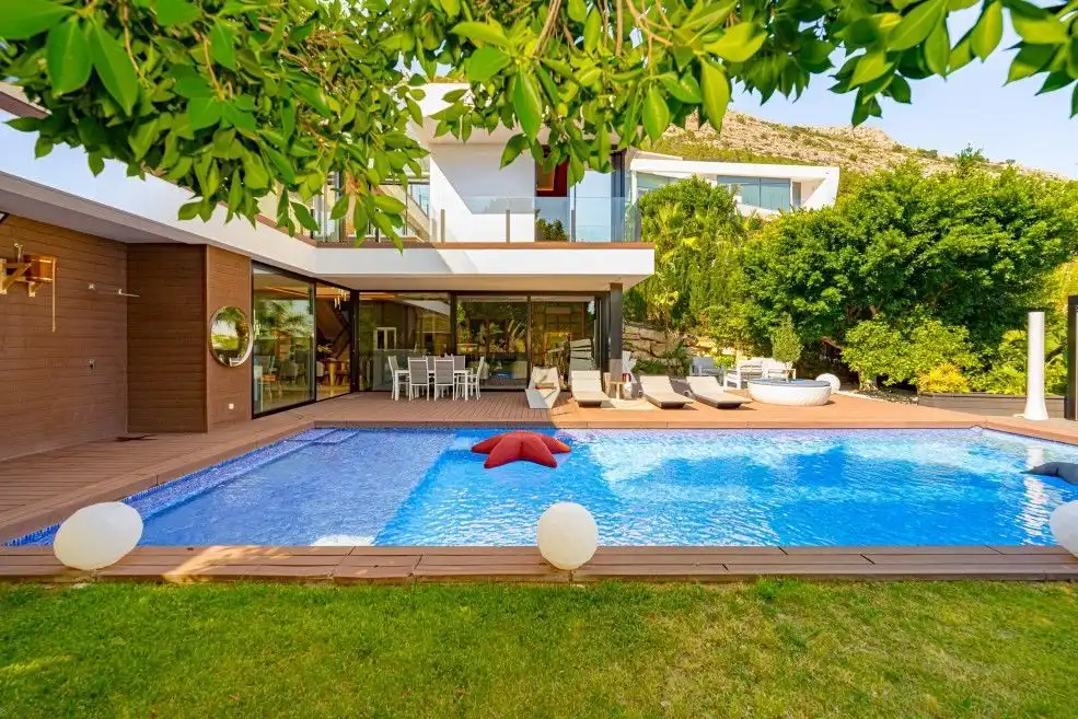 Piscina de Casa o chalet en venta en Altea con Aire acondicionado, Calefacción y Jardín privado