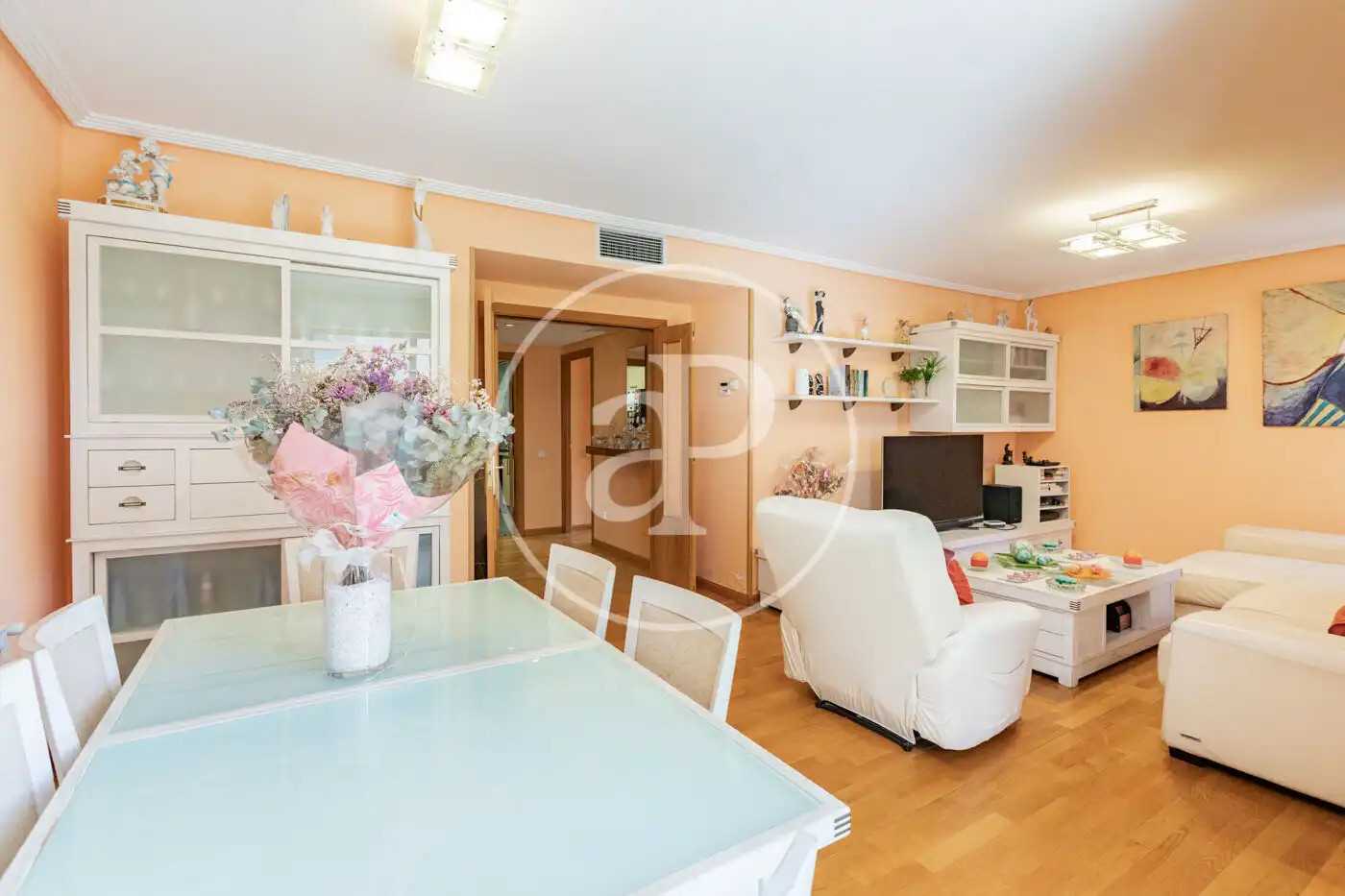 Sala de estar de Piso en venta en Madrid con Aire acondicionado, Calefacción y Jardín privado