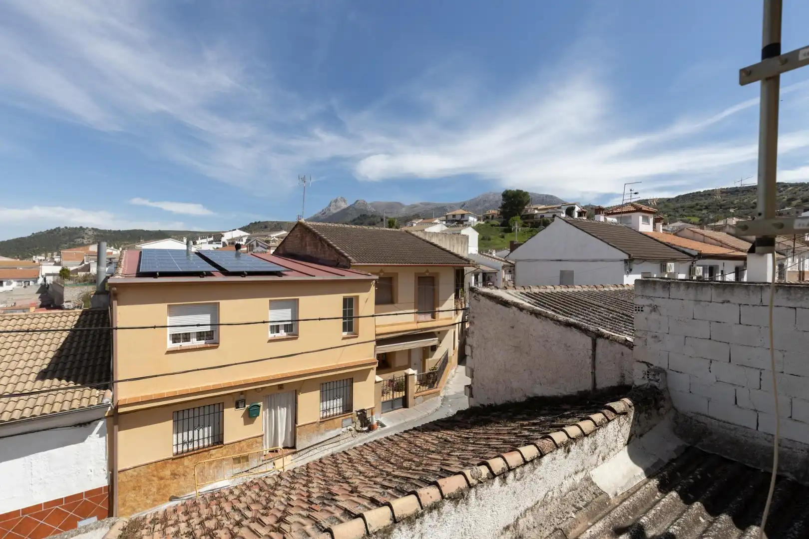 Exterior view of Houses for sale in Deifontes  with Private garden, Terrace and Balcony