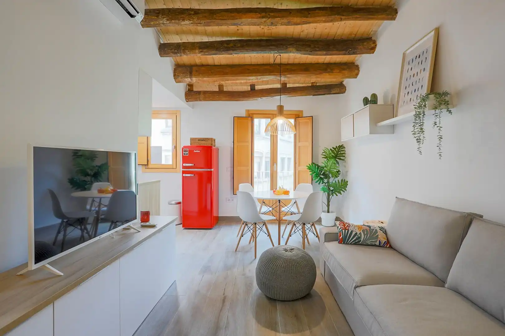 Sala d'estar de Dúplex de lloguer en Ciutat Vella