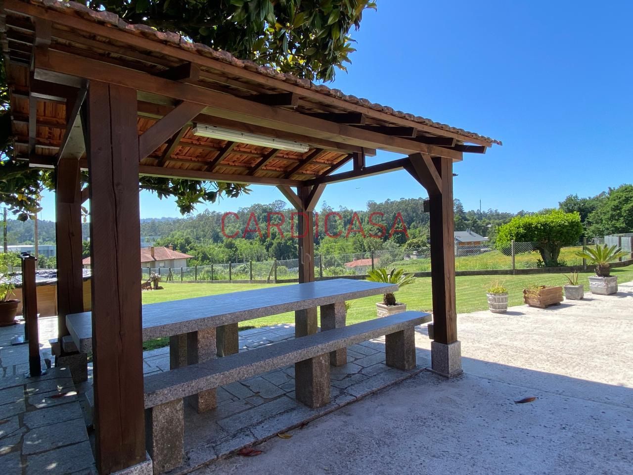 Jardí de Casa o xalet en venda en Mos amb Calefacció, Jardí privat i Parquet
