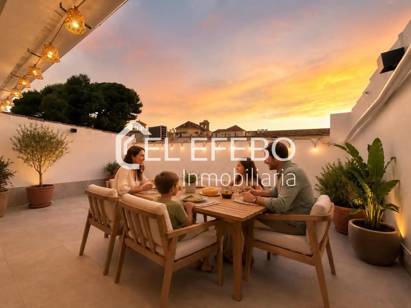 Terraza de Dúplex en venta en Antequera con Aire acondicionado, Calefacción y Parquet