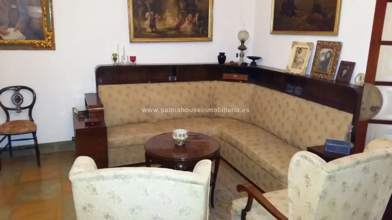 Sala de estar de Casa o chalet en venta en  Palma de Mallorca con Terraza, Trastero y TV
