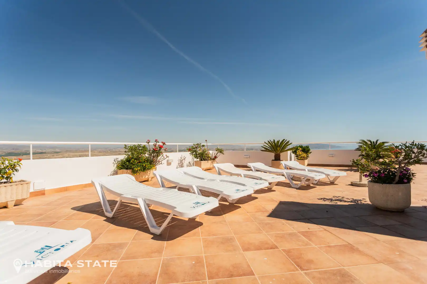 Terrace of Flat for rent in Mojácar  with Air Conditioner, Furnished and Pets allowed