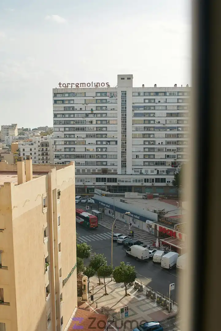 Vista exterior de Estudio de alquiler en Torremolinos con Aire acondicionado, Amueblado y Lavadora