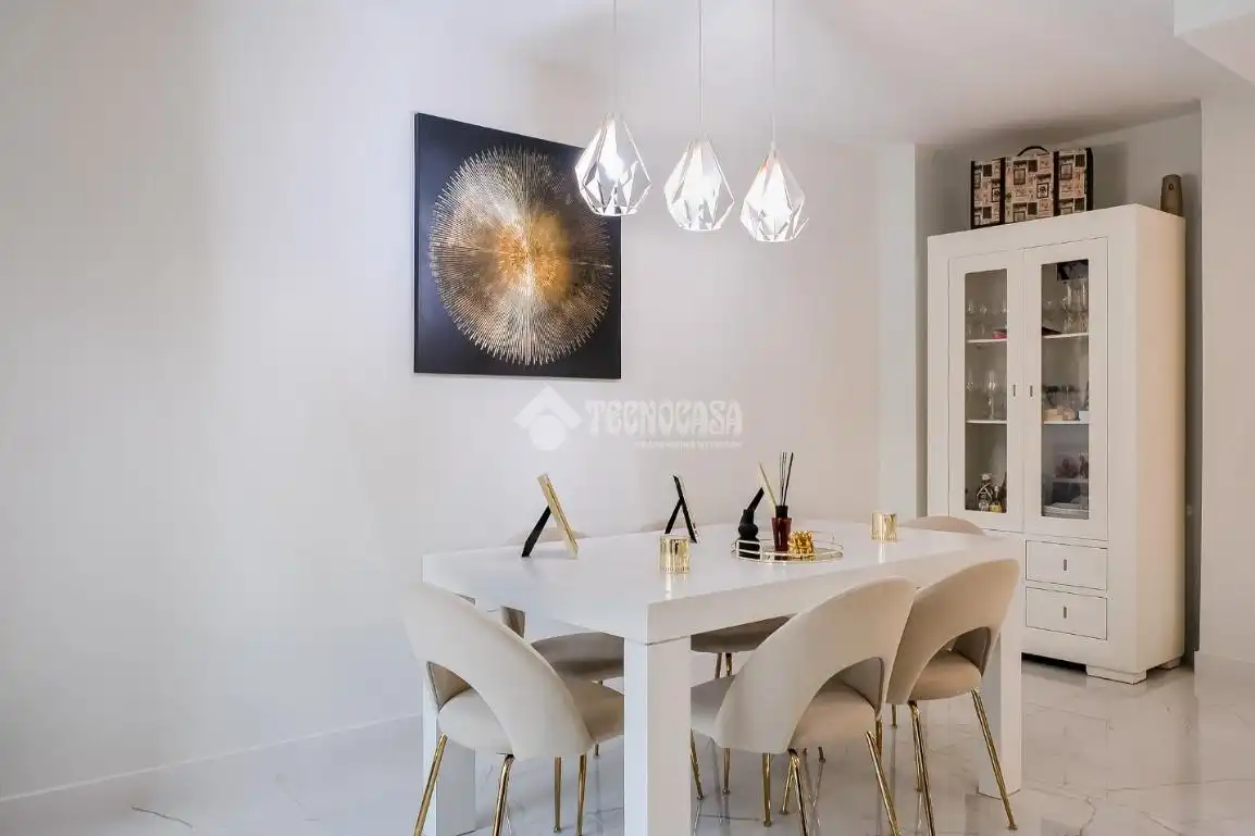 Dining room of Detached homes for sale in Arroyomolinos (Madrid)  with Air Conditioner, Heating and Private garden