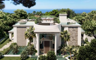 Exterior view of House or chalet for sale in Marbella  with Air Conditioner, Terrace and Swimming Pool