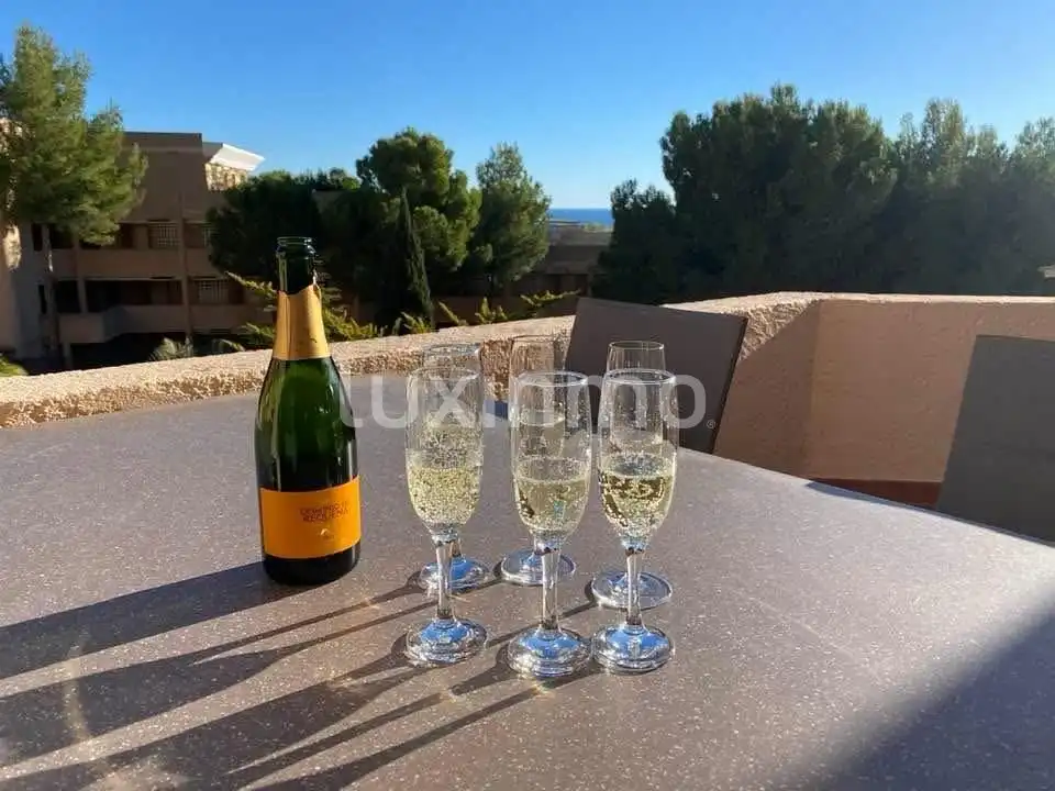 Terrace of Flat for rent in Altea la Vella