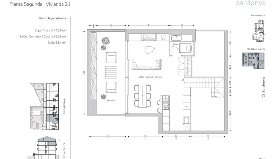 Foto 1 de Piso en venta en Carrer de Sardenya, 14, El Pedró, Girona