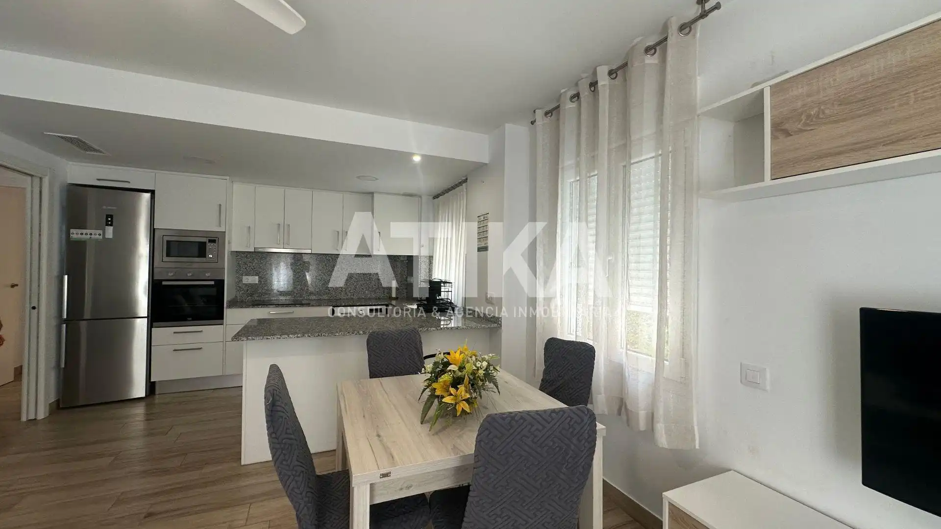 Kitchen of Flat for sale in Ontinyent  with Air Conditioner, Heating and Furnished