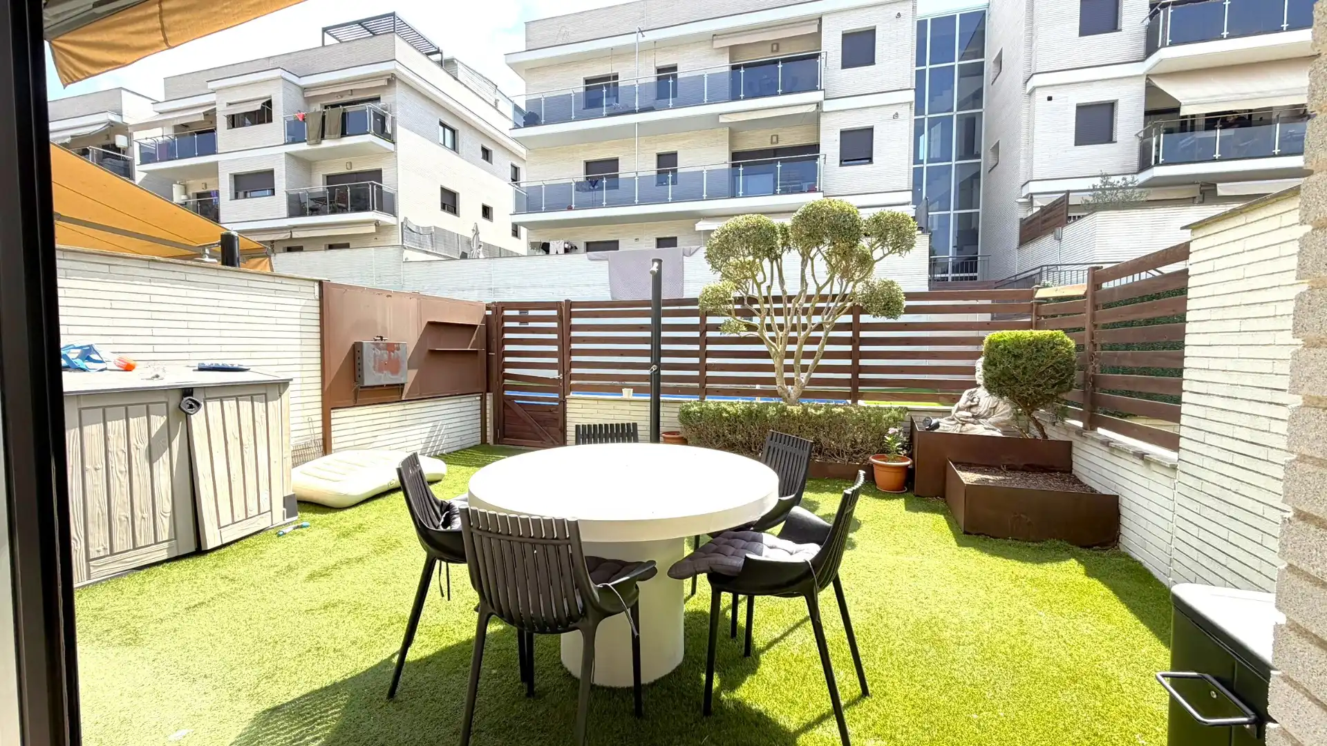 Terraza de Casa adosada en venta en Dosrius con Aire acondicionado, Calefacción y Jardín privado