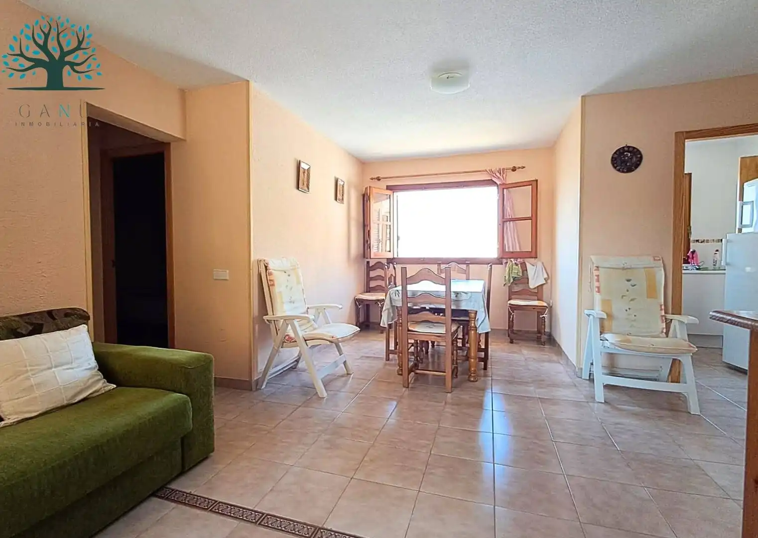 Sala de estar de Apartamento en venta en Mazarrón con Terraza, Trastero y Amueblado